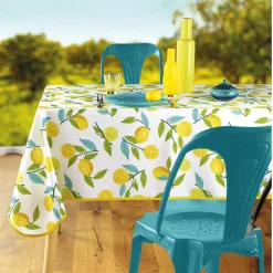 Best Tempsl Nappe imprimée citron de Menton Rectangulaire