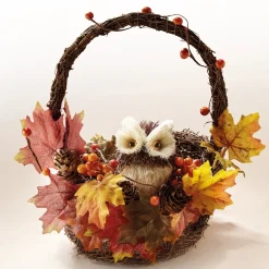 New Tempsl Panier d'automne chouette