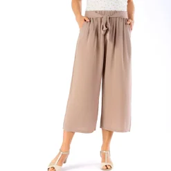 Tempsl Pantacourt bleu ou beige