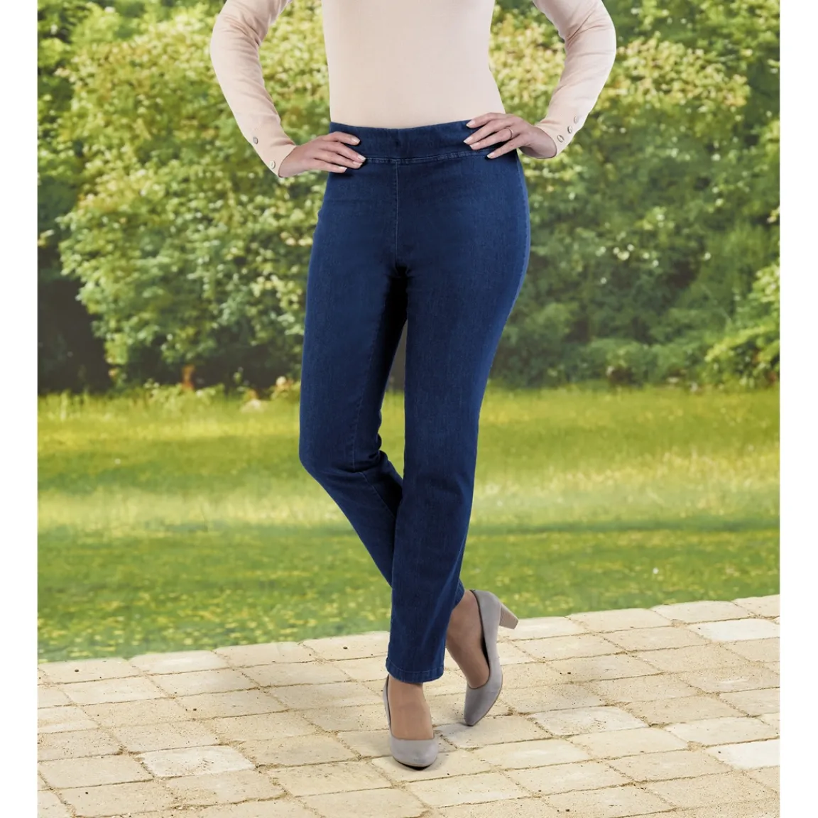 Tempsl Pantalon jean