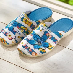 New Tempsl Pantoufles hibiscus