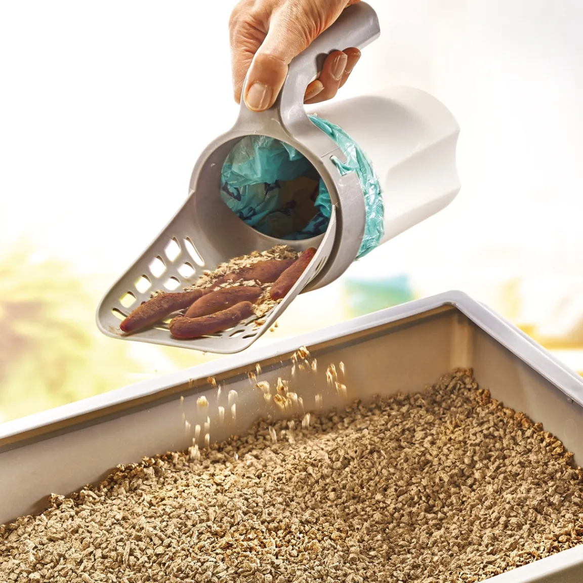 Discount Tempsl Pelle à litière avec récupérateur