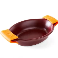 Clearance Tempsl Poignées cocotte amovibles silicone orange
