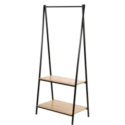 Sale Tempsl Portant 2 étagères style industriel