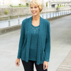 Clearance Tempsl Pull 2 en 1 plastron fantaisie