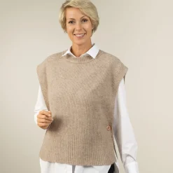 Discount Tempsl Pull poncho beige