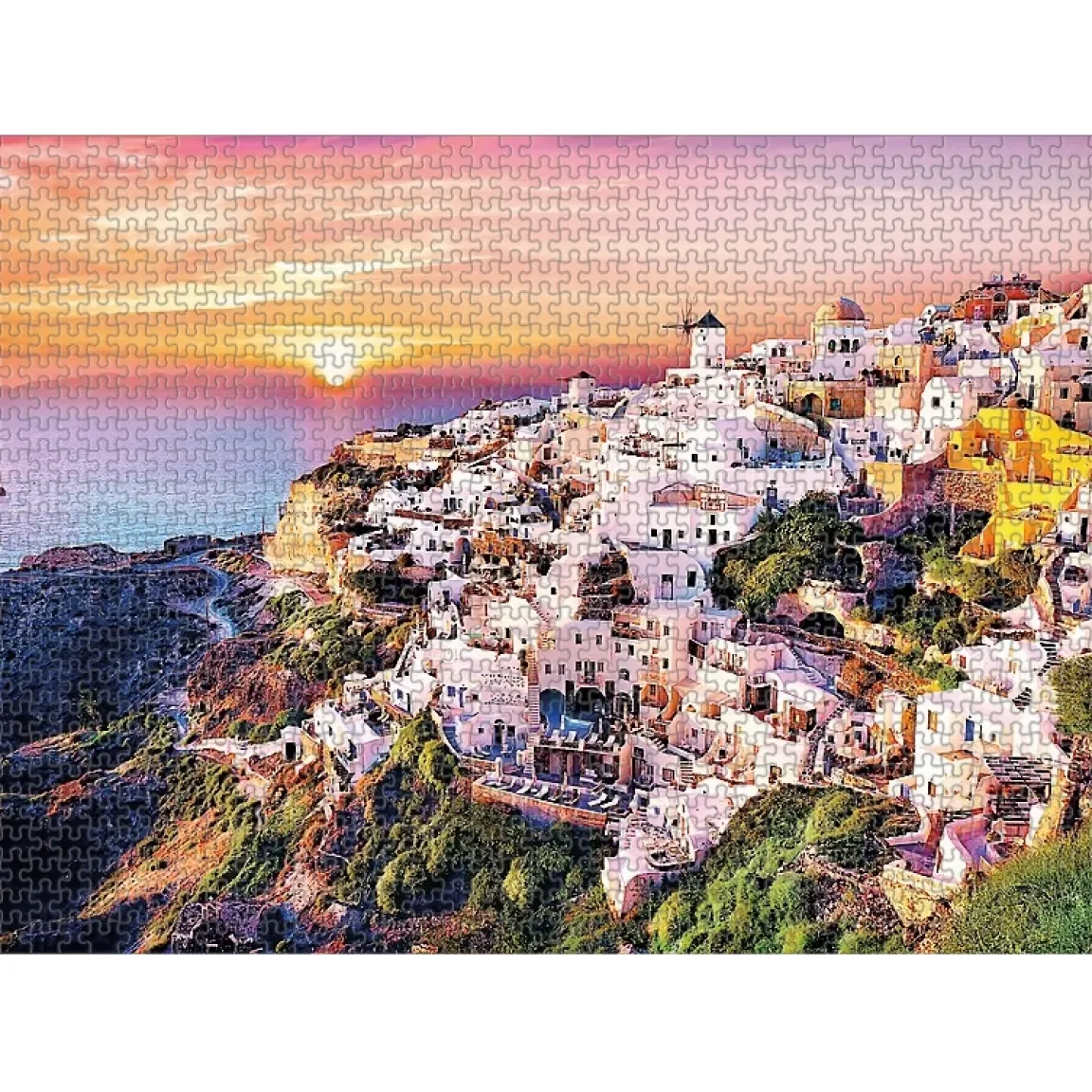 Hot Tempsl Puzzle 1000 pièces Santorin