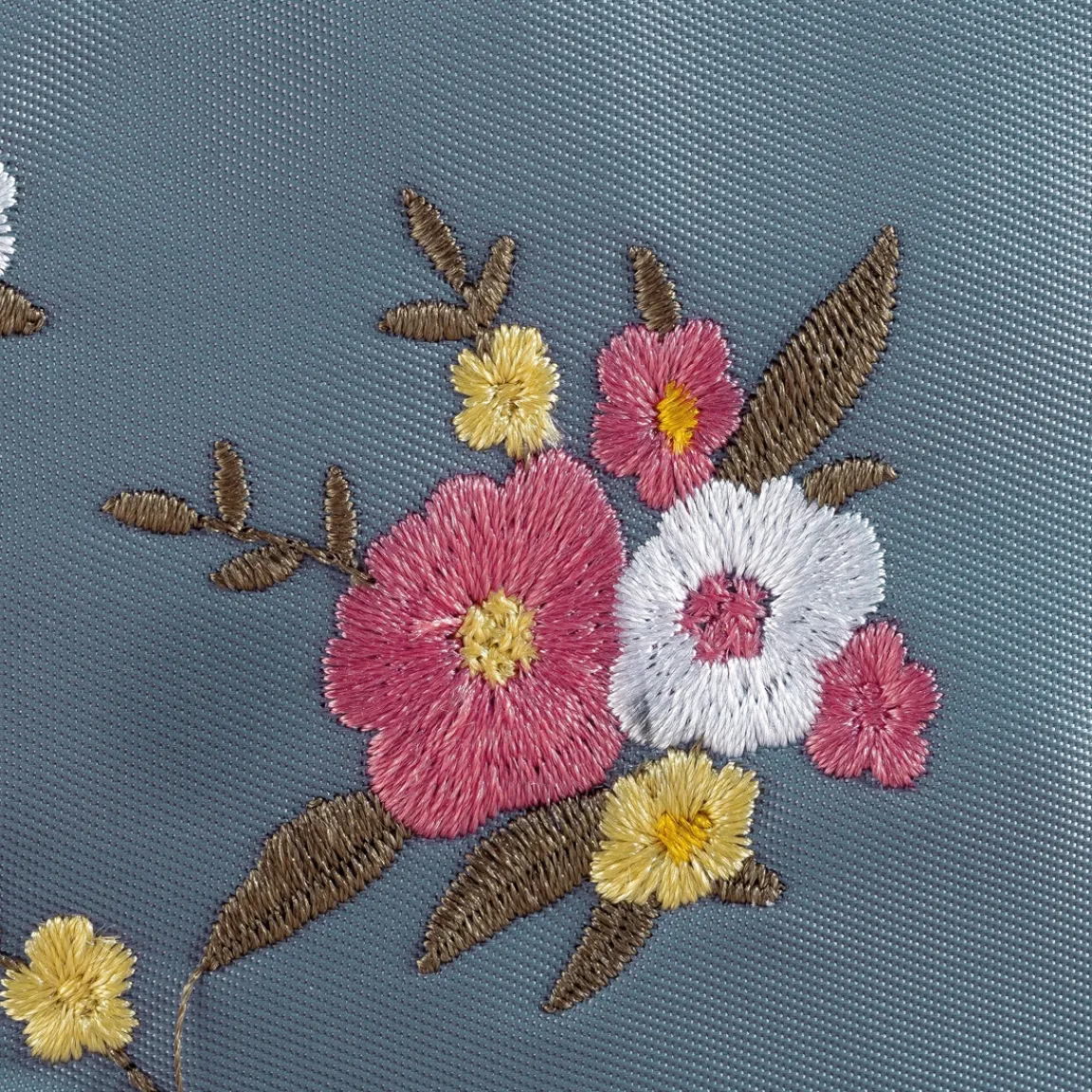 New Tempsl Sac multipoches brodé Bleu