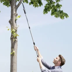 Hot Tempsl Scie à élaguer avec manche télescopique