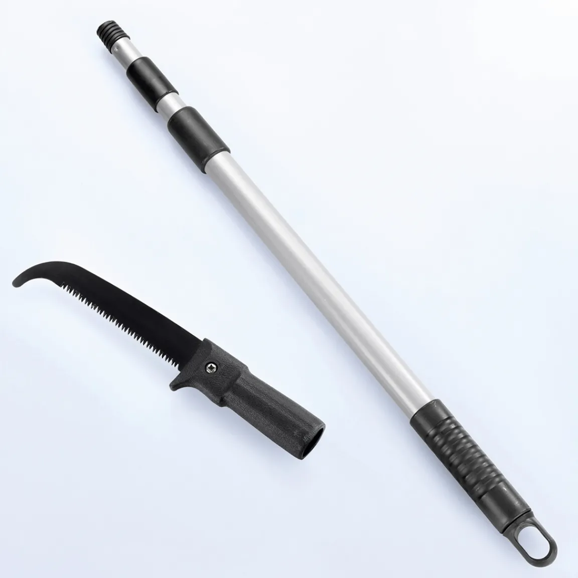 Hot Tempsl Scie à élaguer avec manche télescopique