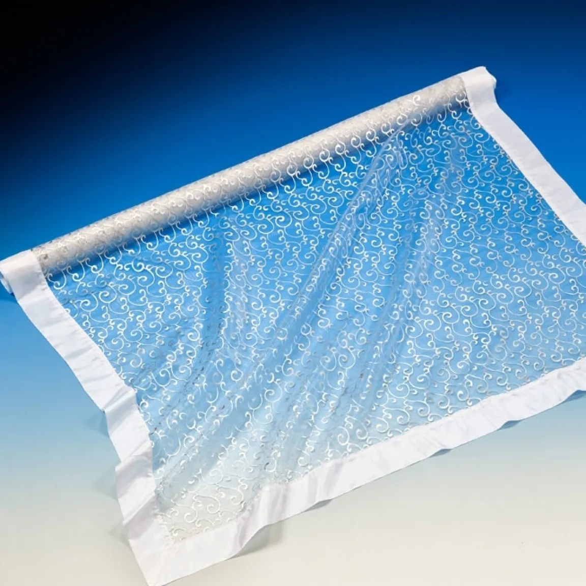 Outlet Tempsl Surnappe organza argent