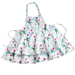 Online Tempsl Tablier fleurs printanières