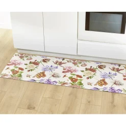Tempsl Tapis floral 50 x 180 cm