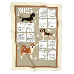 Online Tempsl Torchons calendrier 2025 - plusieurs modèles