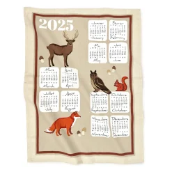 Online Tempsl Torchons calendrier 2025 - plusieurs modèles