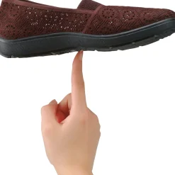 Clearance Tempsl Trotteurs ajourés, beige ou marron