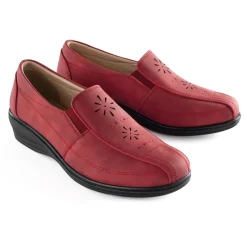 Hot Tempsl Trotteurs ajourés Thaïs Rouge - taille 39