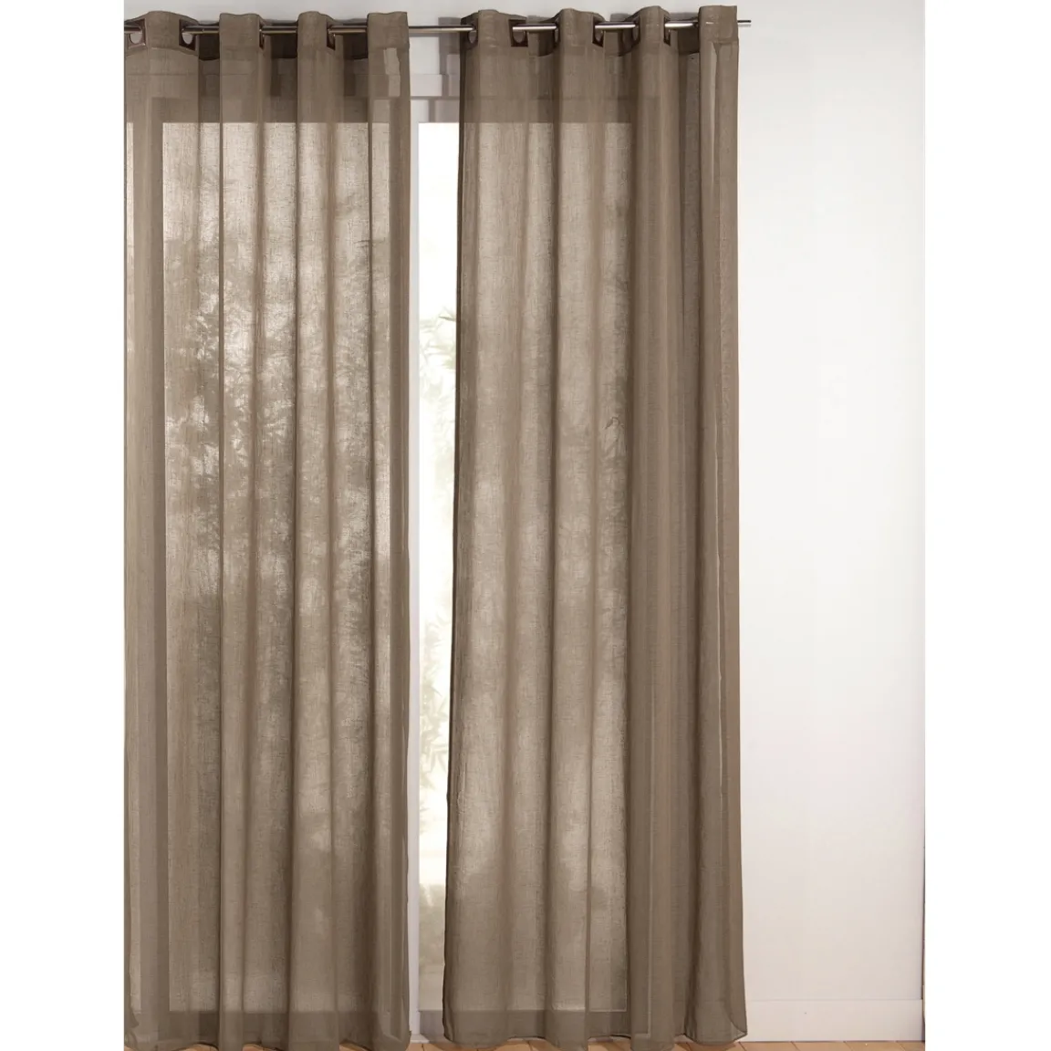 Sale Tempsl Voilage œillets carrés 145 x 240 cm